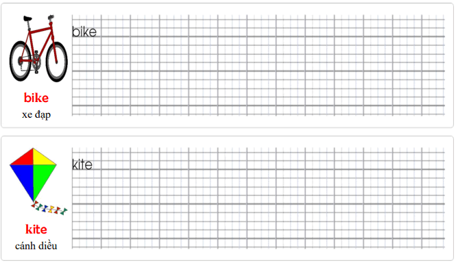 Tập viết Tiếng Anh lớp 3 Unit 8: It's hot today!