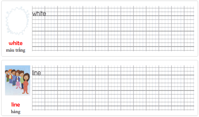 Tập viết Tiếng Anh lớp 3 Unit 8: It's hot today!