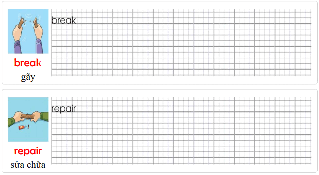 Tập viết Tiếng Anh lớp 5 Unit 8 The Best Bed