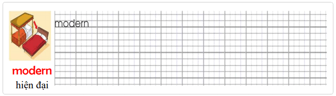 Tập viết Tiếng Anh lớp 5 Unit 8 The Best Bed