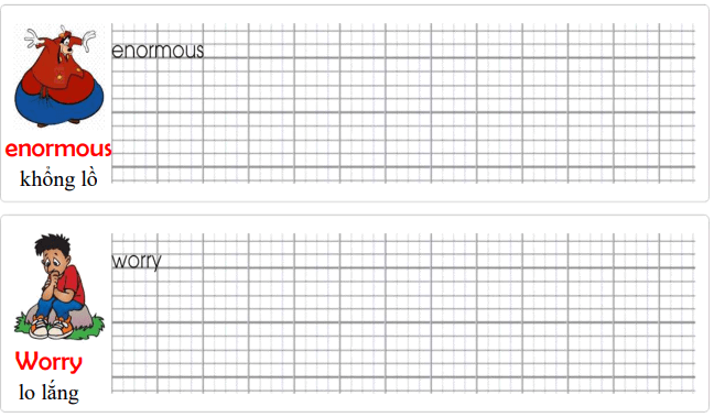 Tập viết Tiếng Anh lớp 5 Unit 8 The Best Bed