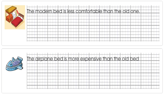 Tập viết Tiếng Anh lớp 5 Unit 8 The Best Bed