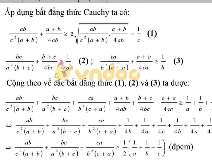 Đề thi chọn học sinh giỏi cấp huyện lớp 9 môn Toán Phòng GD&ĐT huyện Yên Thành năm học 2019 - 2020