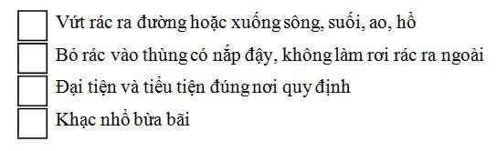 Giải Vở bài tập Tự nhiên và xã hội 2 bài 13