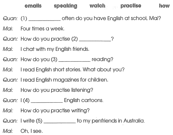 Bài tập cuối tuần môn Tiếng Anh lớp 5 Tuần 10