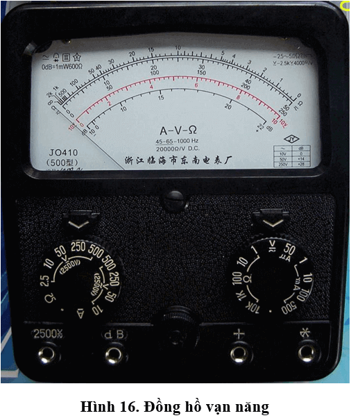 Lý thuyết Công nghệ 9: Thực hành: Sử dụng đồng hồ đo điện