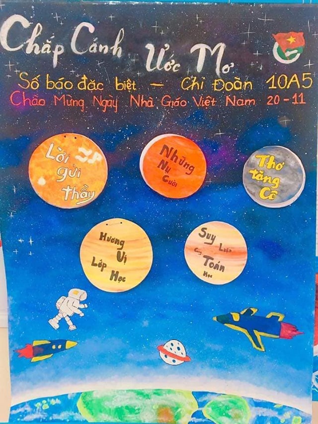 Mẫu báo tường 20-11