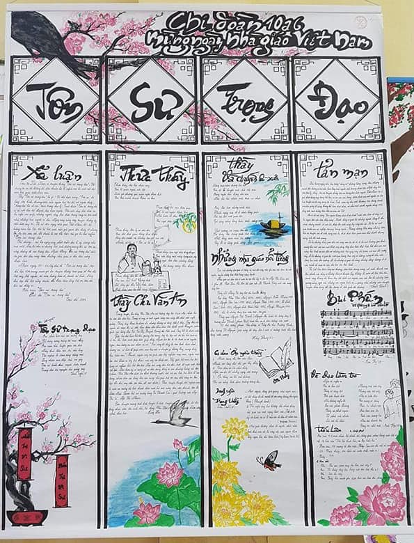 Mẫu báo tường 20-11