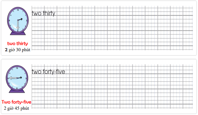Tập viết Tiếng Anh lớp 3 Unit 9 What are you wearing?