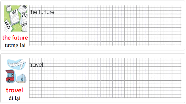 Tập viết Tiếng Anh lớp 5 Unit 9 Will it really happen?