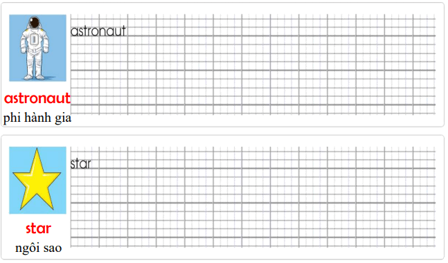 Tập viết Tiếng Anh lớp 5 Unit 9 Will it really happen?