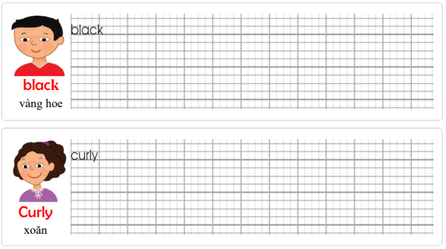 Tập viết Tiếng Anh lớp 2 Unit 10: A New Friend!