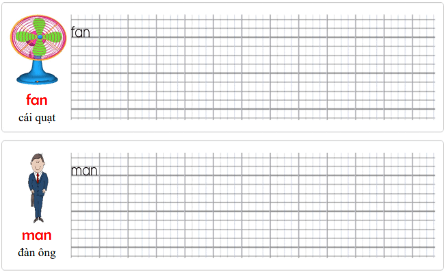 Tập viết Tiếng Anh lớp 2 Unit 10: A New Friend!