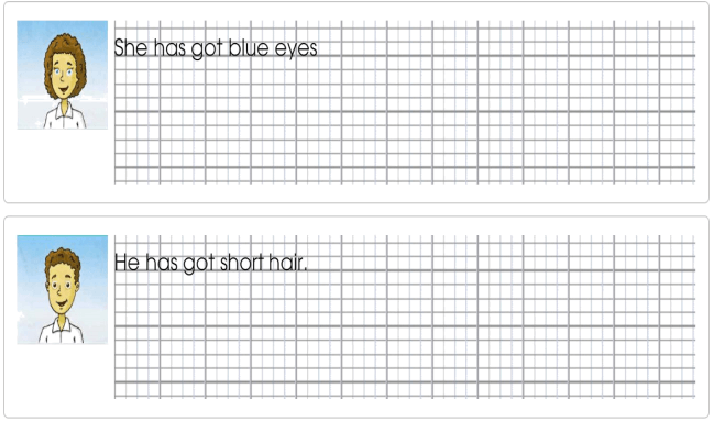 Tập viết Tiếng Anh lớp 2 Unit 10: A New Friend!