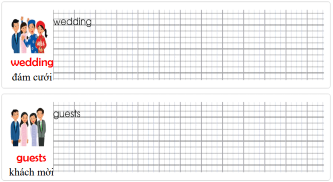Tập viết Tiếng Anh lớp 3 Unit 10: You're sleeping
