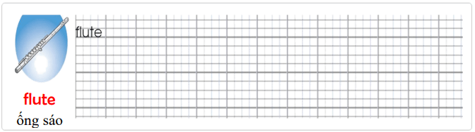 Tập viết Tiếng Anh lớp 3 Unit 10: You're sleeping