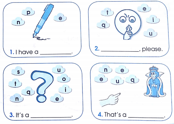 Phiếu bài tập cuối tuần môn Tiếng Anh lớp 2 Tuần 12