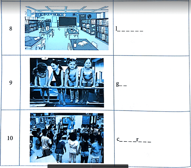 Bài tập từ vựng tiếng Anh lớp 3 Unit 8 This is my pen