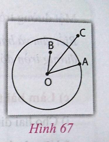 Soạn Toán 9 bài 1 Sự xác định đường tròn. Tính chất đối xứng của đường tròn VNEN