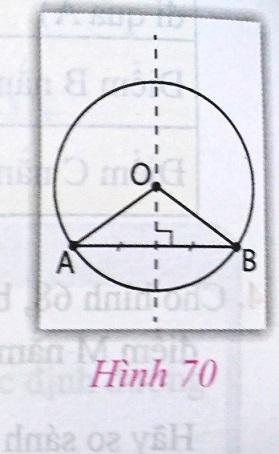 Soạn Toán 9 bài 1 Sự xác định đường tròn. Tính chất đối xứng của đường tròn VNEN