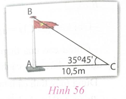 Soạn Toán 9 bài 7 Ứng dụng thực tế các tỉ số lượng giác của góc nhọn VNEN