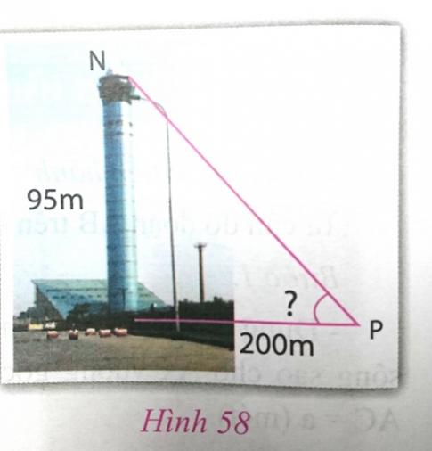 Soạn Toán 9 bài 7 Ứng dụng thực tế các tỉ số lượng giác của góc nhọn VNEN