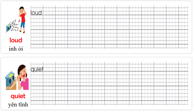 Tập viết Tiếng Anh lớp 3 Unit 11 Look at all the animals!