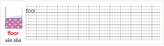 Tập viết Tiếng Anh lớp 3 Unit 12 Look at the photos!