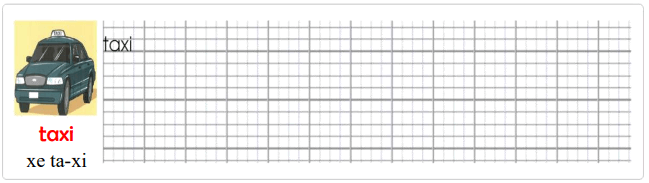 Tập viết Tiếng Anh lớp 4 Unit 11 In The Museum!