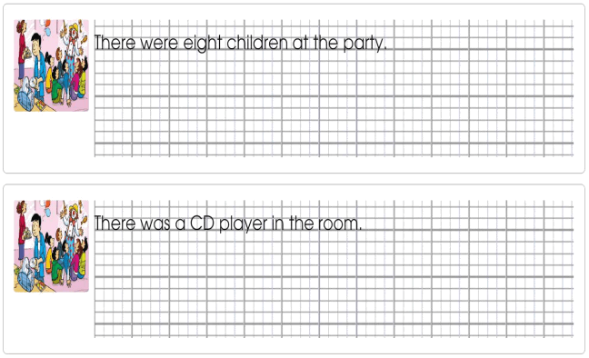 Tập viết Tiếng Anh lớp 4 Unit 11 In The Museum!