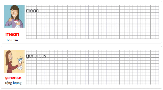 Tập viết Tiếng Anh lớp 4 Unit 12 A Clever Boy