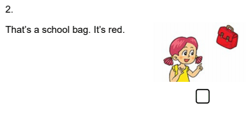 Kiểm tra tiếng Anh lớp 3 Unit 9 What colour is it?