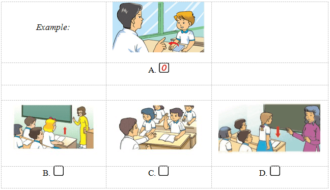 Đề thi học kì 1 môn tiếng Anh lớp 3 có file nghe