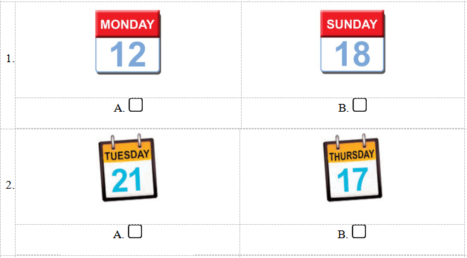 Đề thi học kì 1 môn tiếng Anh lớp 4 có file nghe
