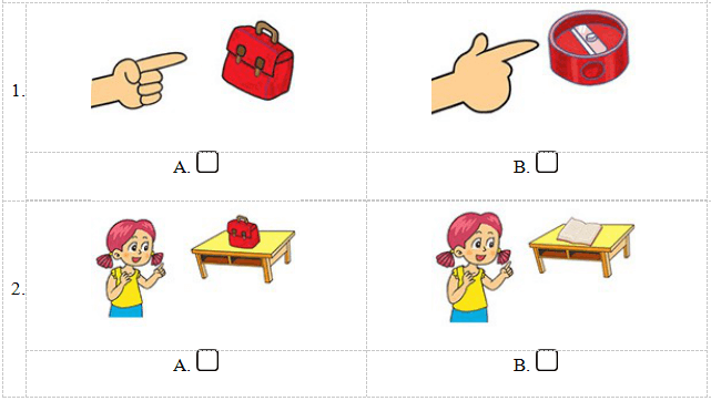 Đề thi tiếng Anh lớp 3 học kì 1 có file nghe