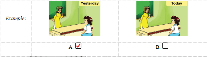 Đề thi tiếng Anh lớp 4 học kì 1 có file nghe