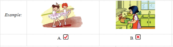 Đề thi tiếng Anh lớp 4 học kì 1 có file nghe