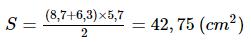 Giải Toán lớp 5 VNEN bài 59: Diện tích Hình thang
