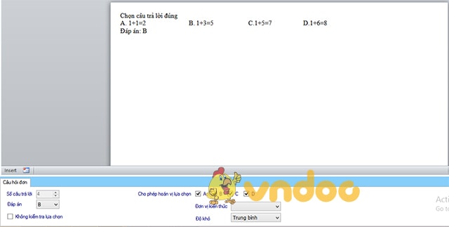 Cách dùng phần mềm trộn đề trắc nghiệm