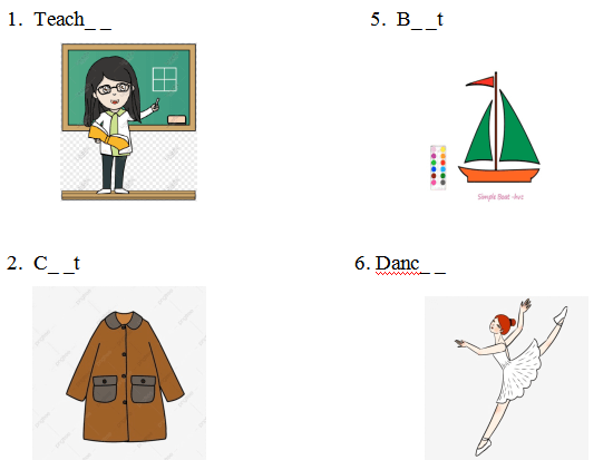 Đề thi tiếng Anh lớp 2 học kì 1 năm 2019 - 2020