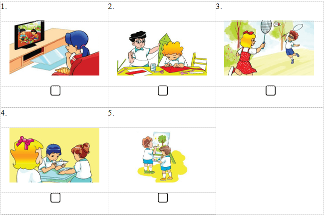 Đề thi học kì 1 lớp 4 môn tiếng Anh có file nghe năm 2019 - 2020