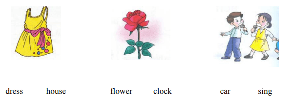 Đề thi học kì 1 lớp 2 môn Tiếng Anh