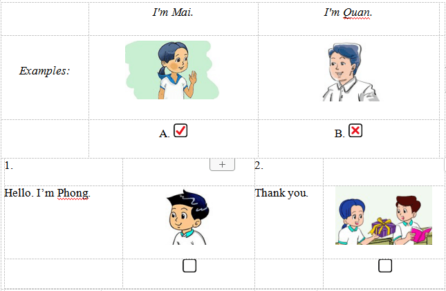 Đề thi học kì 1 lớp 3 môn tiếng Anh có file nghe năm 2019 - 2020
