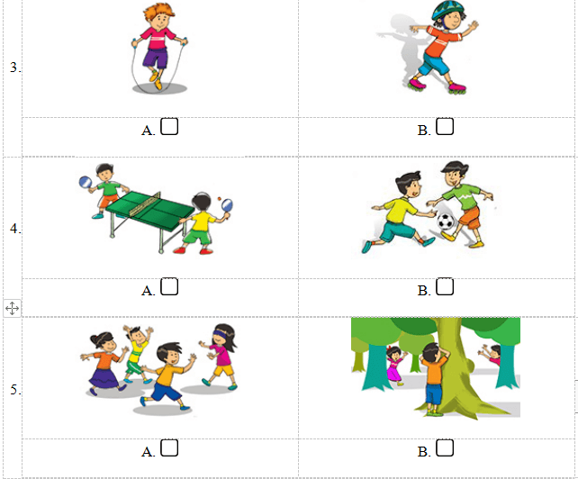 Đề thi tiếng Anh lớp 3 học kì 1 có file nghe năm 2019 - 2020