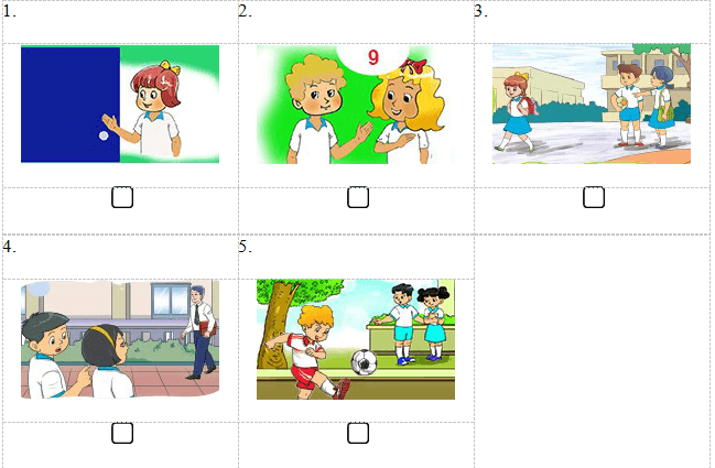 Đề thi tiếng Anh lớp 3 học kì 1 có file nghe năm 2019 - 2020