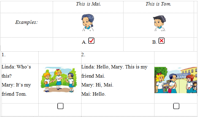 Đề thi tiếng Anh lớp 3 học kì 1 có file nghe năm 2019 - 2020