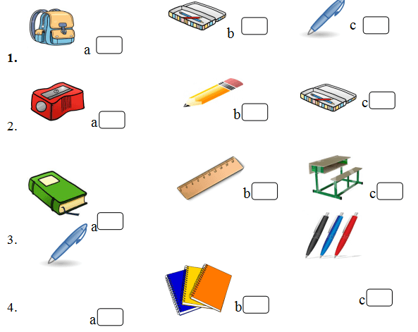 Đề thi tiếng Anh học kì 1 lớp 3 có file nghe năm 2019 - 2020
