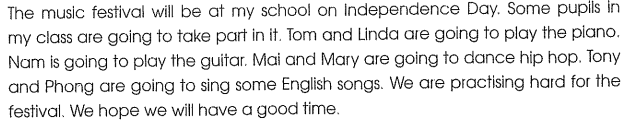 Bài tập cuối tuần môn Tiếng Anh lớp 5 Tuần 15