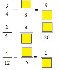 Giải Toán lớp 4 VNEN bài 65: Phân số bằng nhau