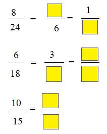 Giải Toán lớp 4 VNEN bài 66: Rút gọn phân số